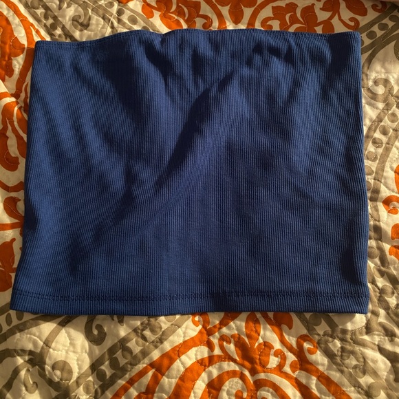 Rib-knit tube/ crop top - Picture 5 of 5